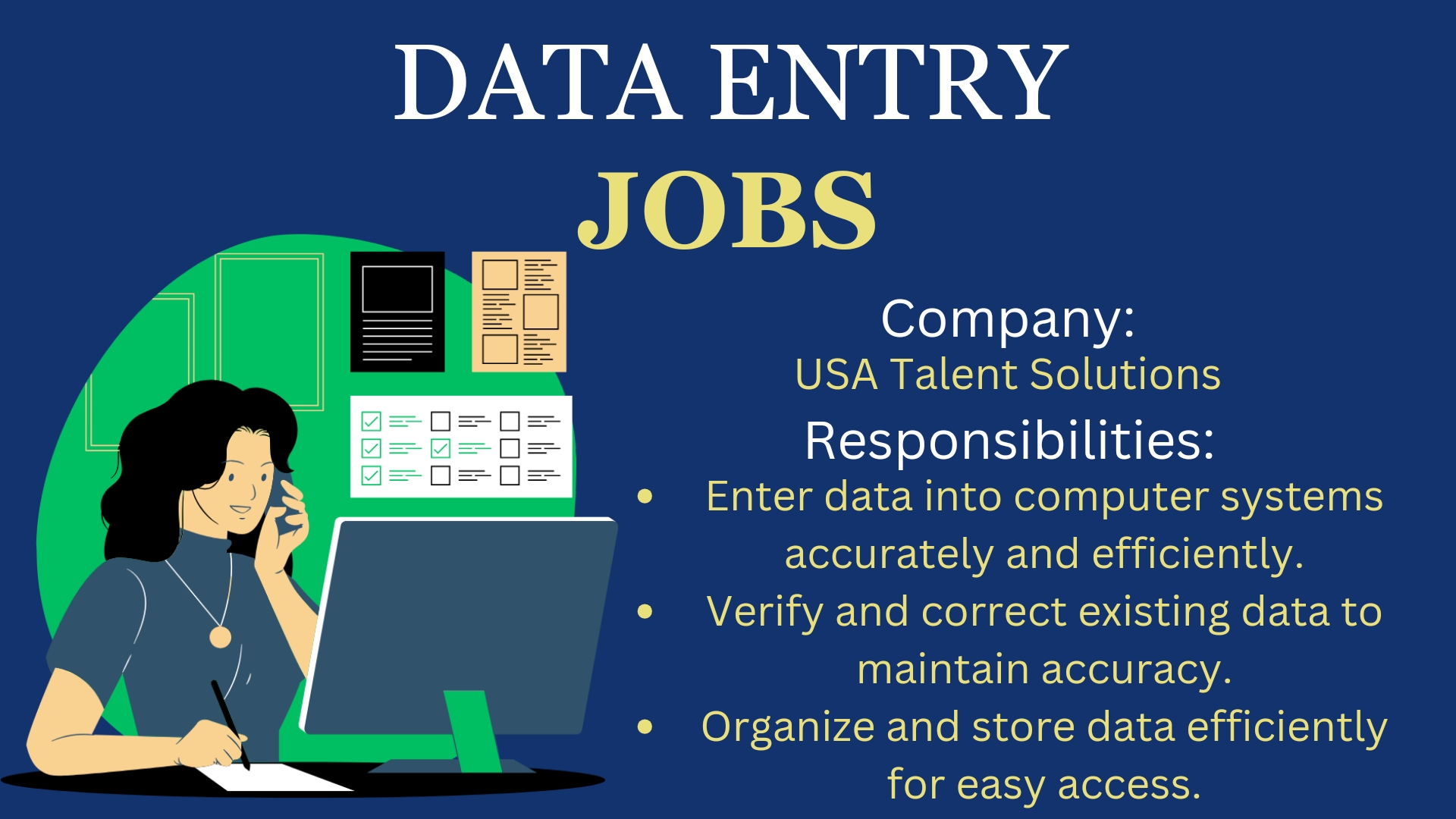 Data Entry Clerk